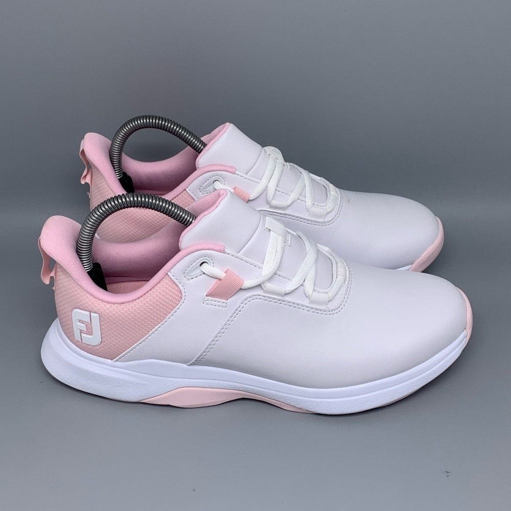 FootJoy ProLite White Pink Golf Shoes 98200 Women's Sz 7.5 NEW